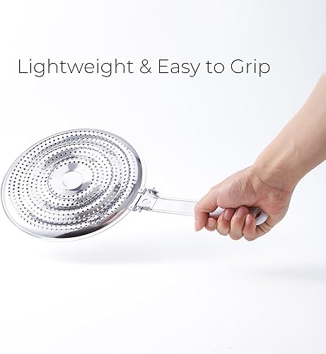 Miniatura 5 de Tostadora de Tortillas Salvadoreño - Tostadora de camping para estufa de gas, tostadora de estufa de campamento - Calentador de tortilla de acero