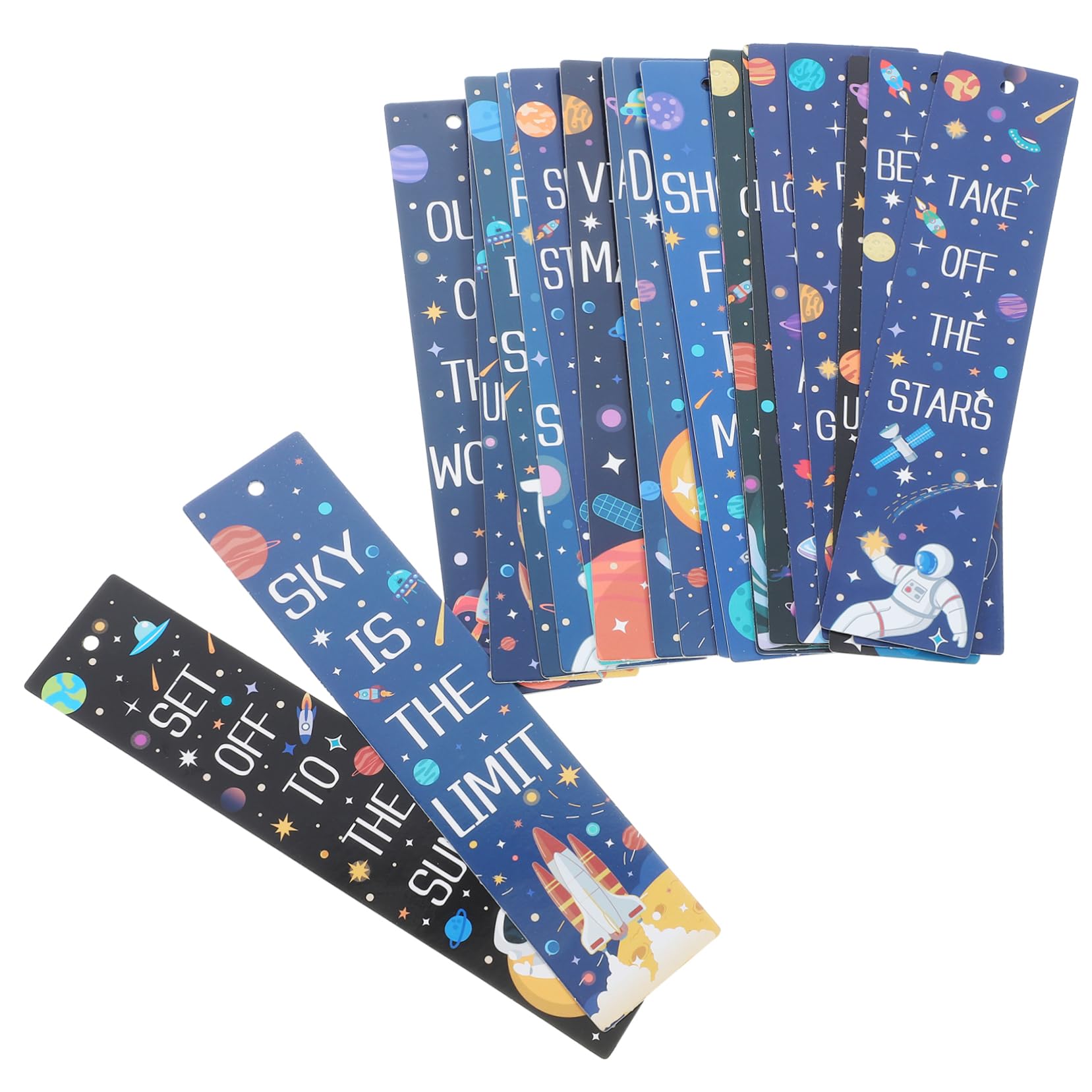 100piezas Marcapáginas De Espacio Para Niño Niña Encantos y Diseños De Dibujos Animados Accesorios Para Amantes Lectura Para Estudiantes y Fiestas Infantiles