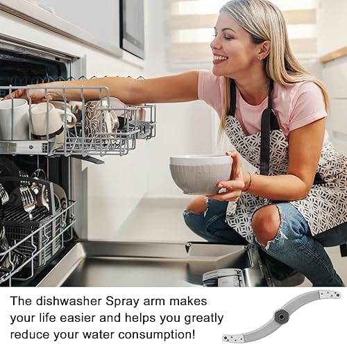 Miniatura 3 de Actualización WD22X27724 - Brazo de pulverización inferior para lavavajillas GE GDF510PSJ2SS GDF540HGD2BB GDT580SSF2SS GDP665SYN3FS XDT500PSP5SS