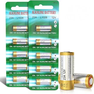 Beidongli 23A 12V Alkaline Batteries A23S MN21/23 L1028 A23 12V Battery 10 Piece 【3 Years Warranty】