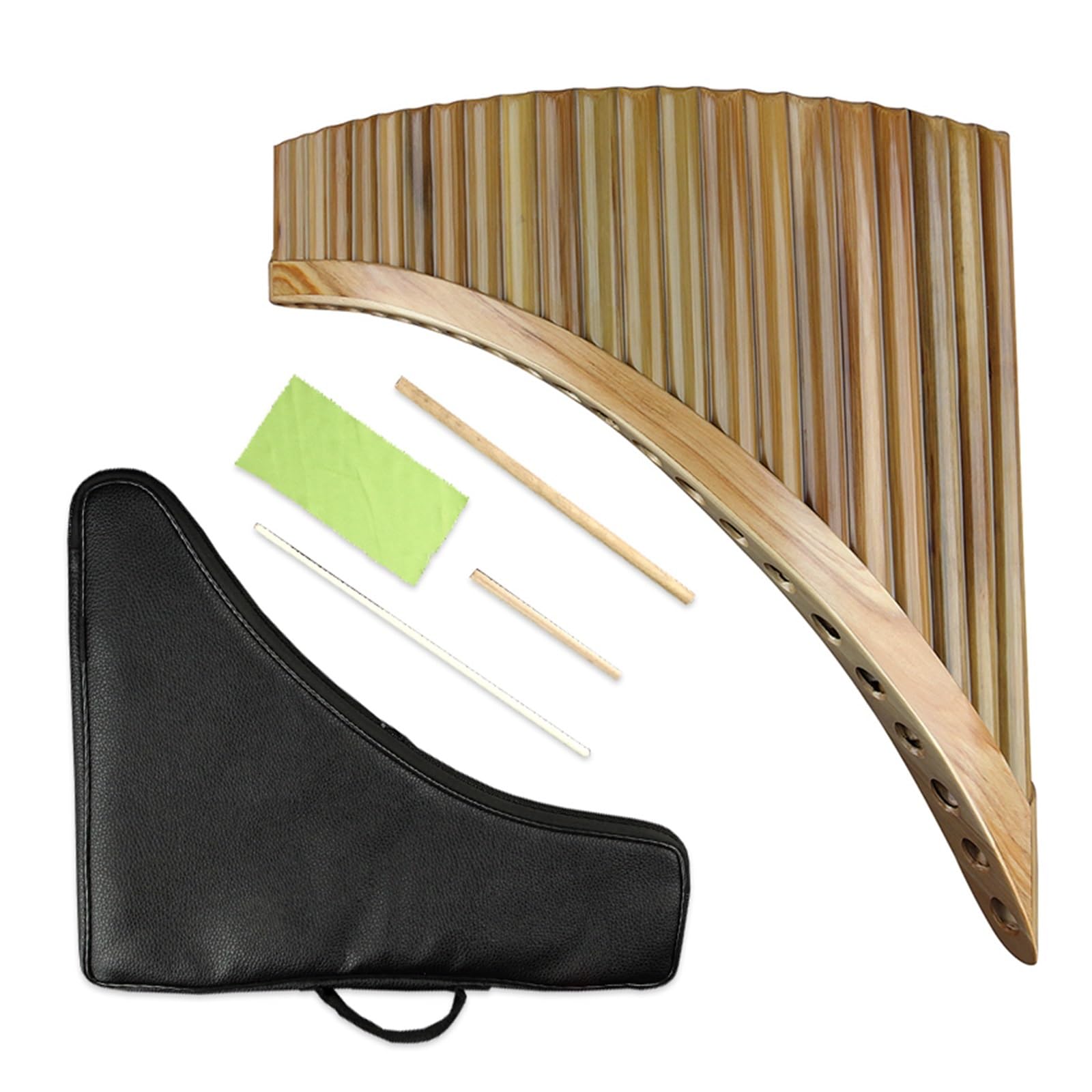 Amazon.co.jp: パンフルート大人用 中国の伝統楽器 22 パイプ