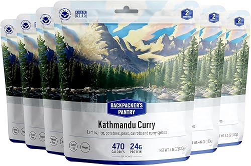 Backpacker's Pantry Katmandu Curry – Aliments lyophilisés pour randonnée et camp