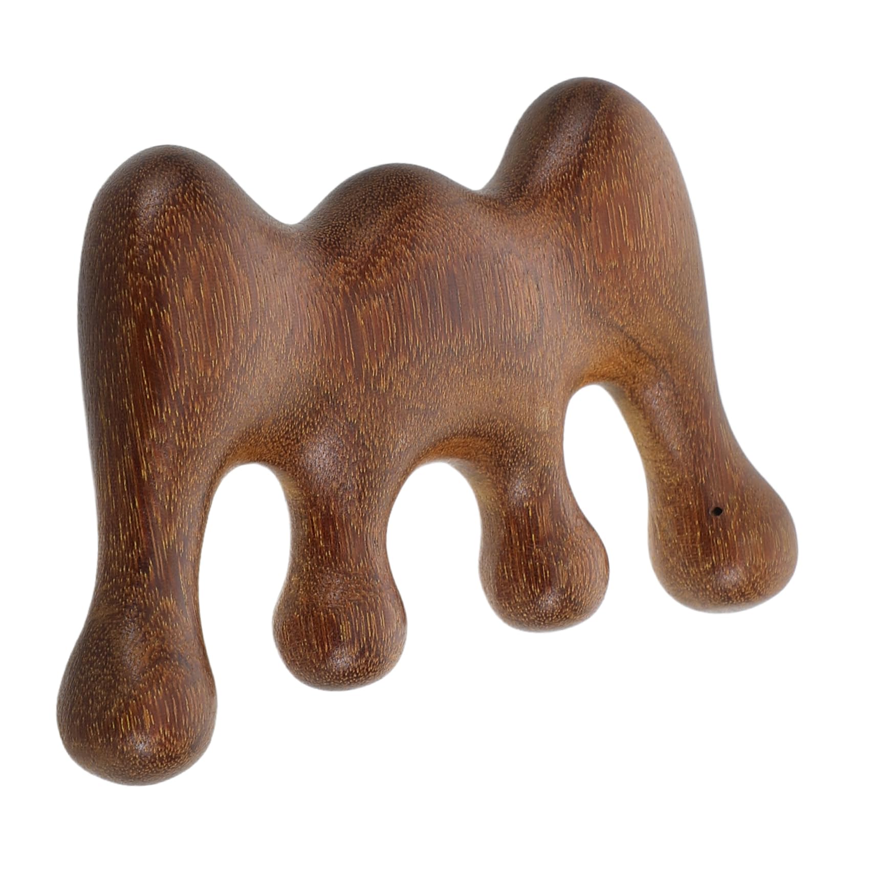 TOVINANNA Wooden Massage Comb Multi Functional Scalp Massager Tool for Curly Hair Natural Sandalwood Wide Tooth Brush for All Hair and Conditions