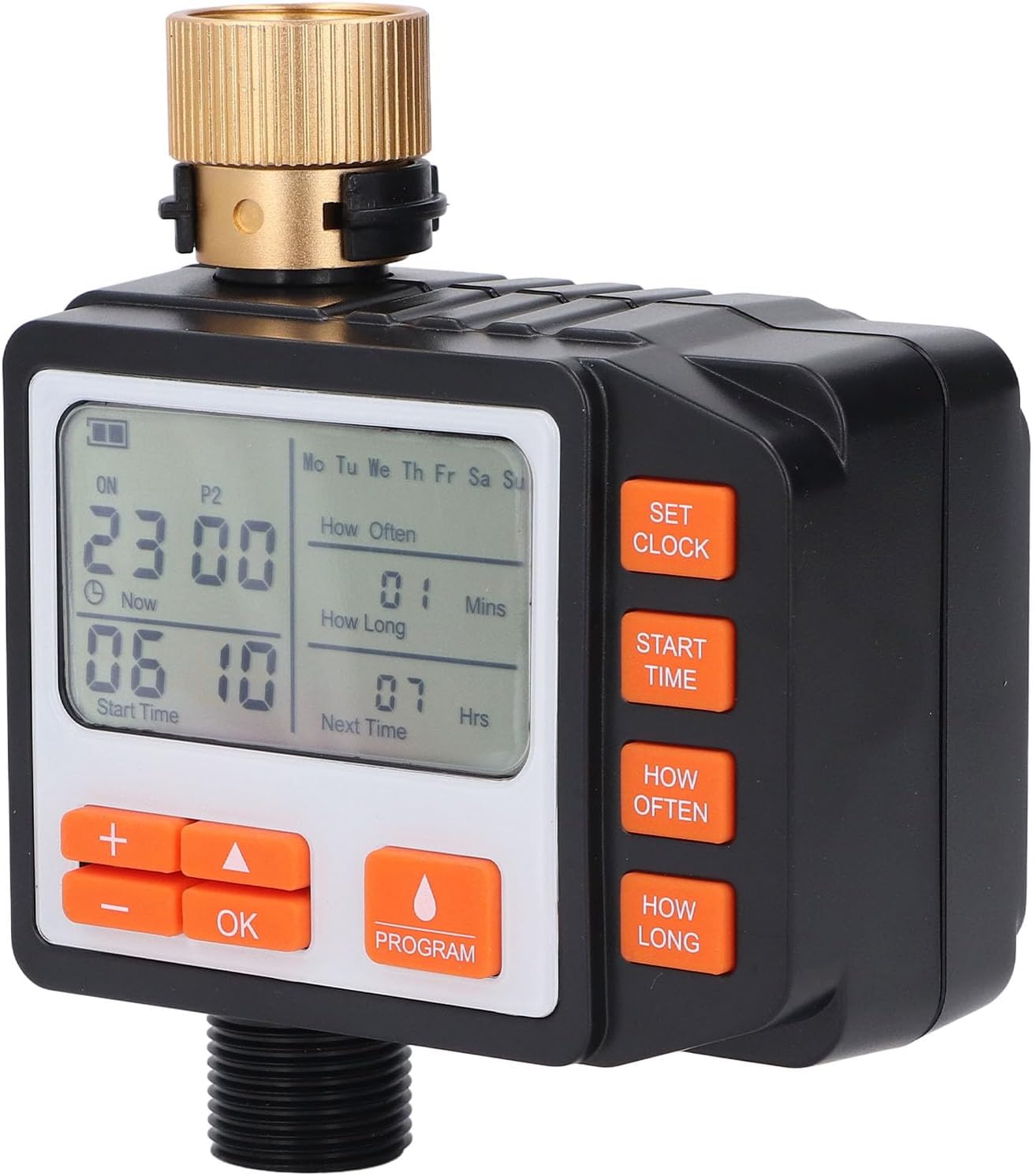 Sprinkler Timer Accurate Control 3 8 Bar Automatic Watering Irrigation Timer for Garden Plant Pots