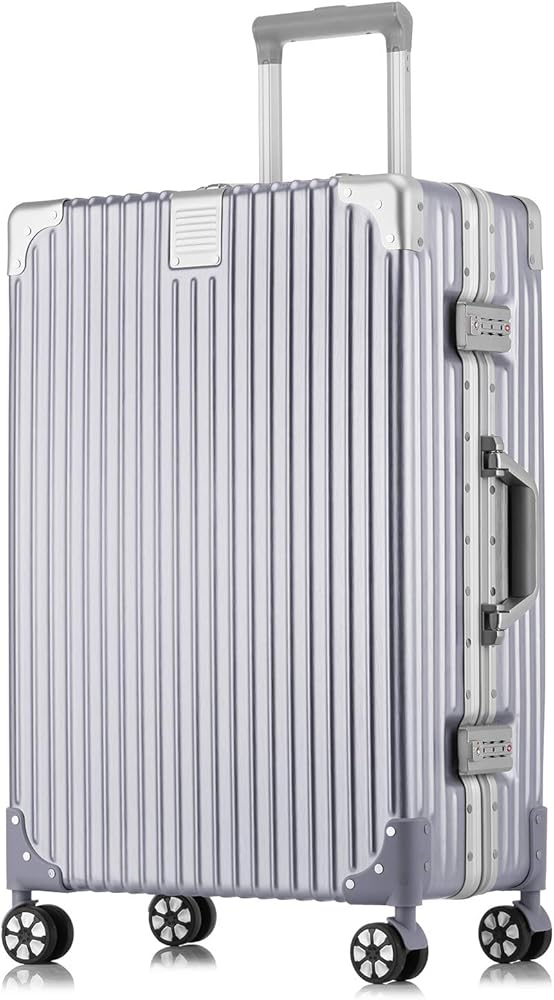 Amazon | Langxj hj スーツケース キャリーバッグ アルミニウム