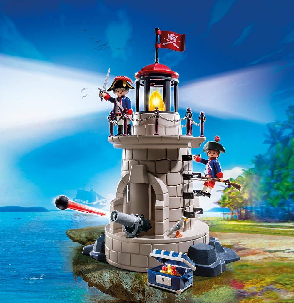 PLAYMOBIL - Faro con Soldados (66800)