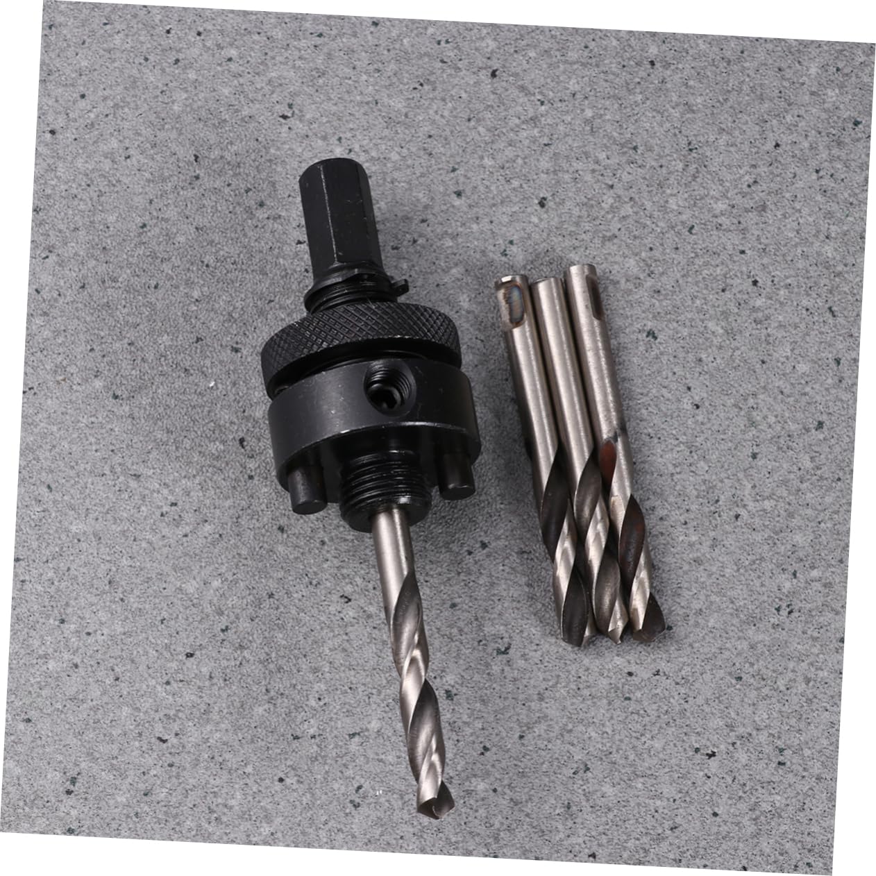 Holibanna 1Pc Handle Hole Arbor with Precision Drill Bits Replacement Fits Heavy Duty Metal Mandrel for Cutting and Thin