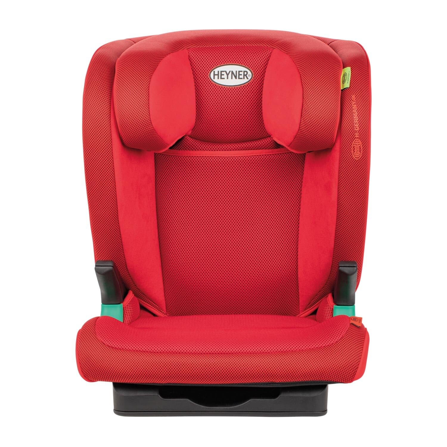 HEYNER® KIDS Fotelik dziecięcy Isofix-I-Size 15-36kg Fotelik samochodowy 95-150 cm, 4-12 lat Grupa II/III Fotelik samochodowy Pokrowiec dla dzieci uniwersalny