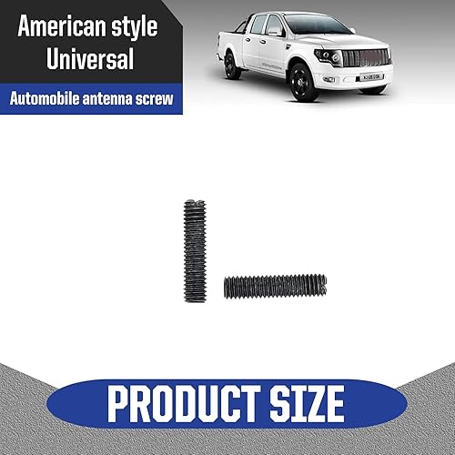 Miniatura 5 de 7 adaptadores de antena de automóvil, tornillos de conexión de montaje de antena, accesorios de rosca, reemplazo de antena, compatible con Ford F150