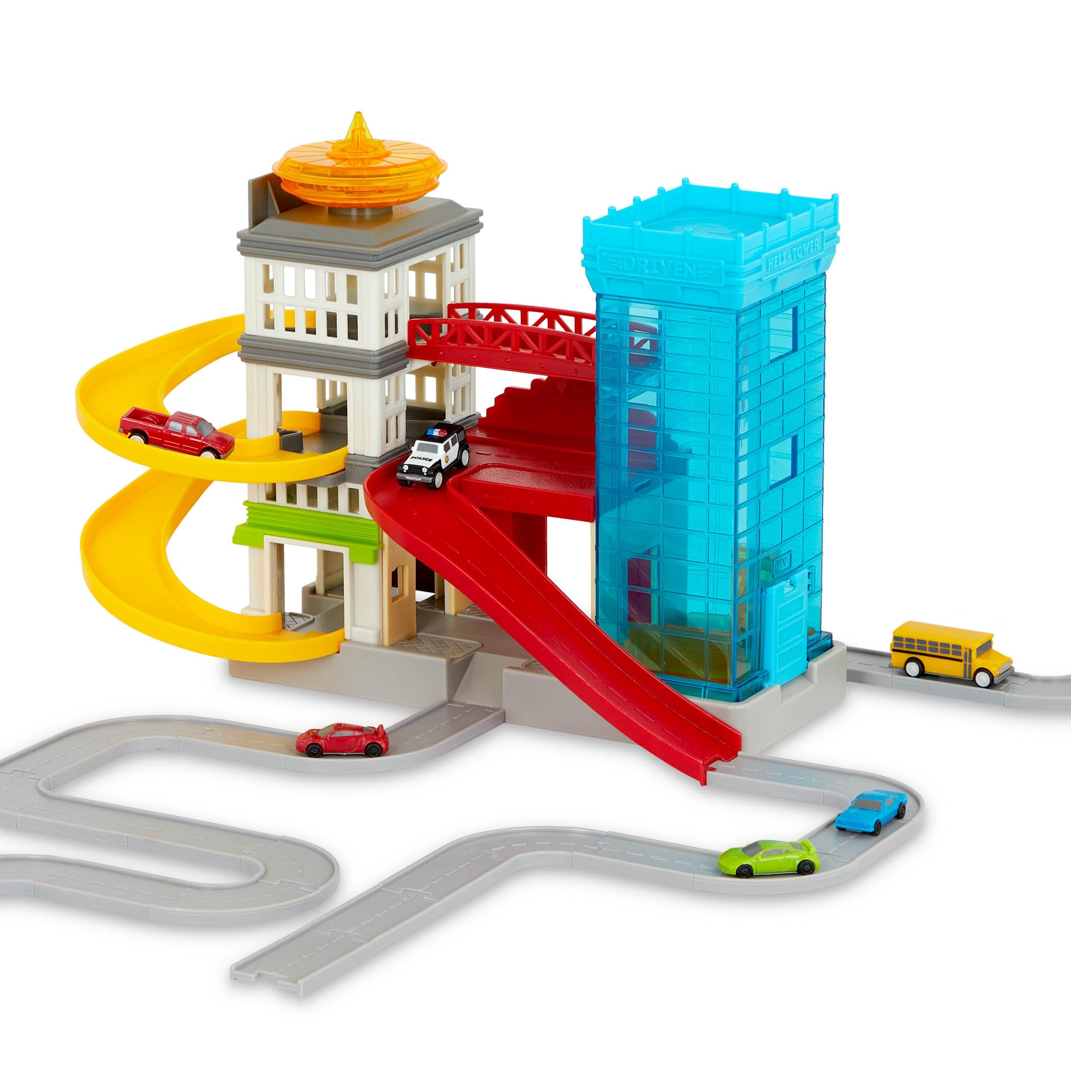 Amazon.com: Driven by Battat – 60-Piece Big City Cruisin' Fleet
