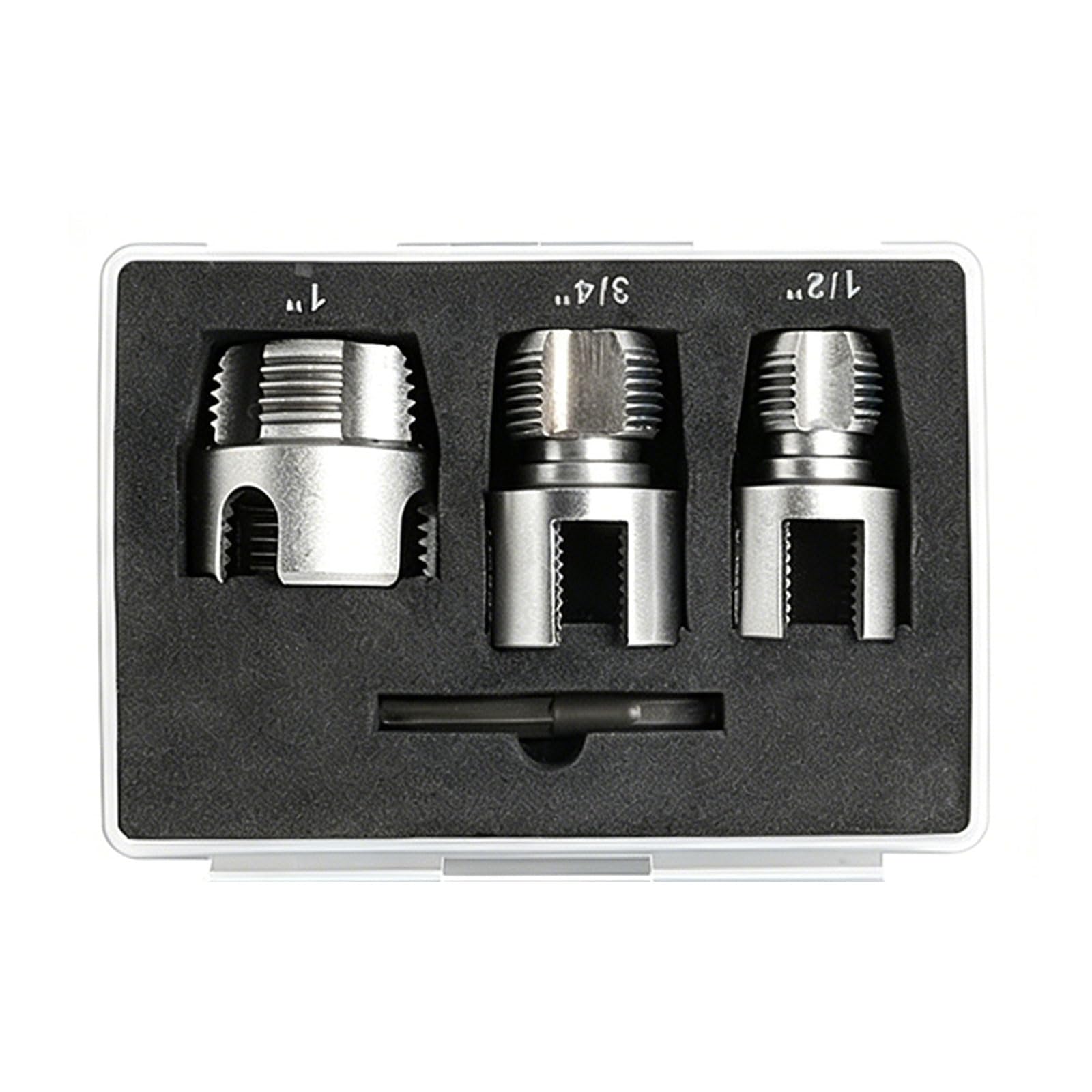Strong Alloy Metal Pipe Thread Cutter Set Erosion Resistant Threading Set Simple Operate for Plumbing Projects Pipe Thread Tap and Die