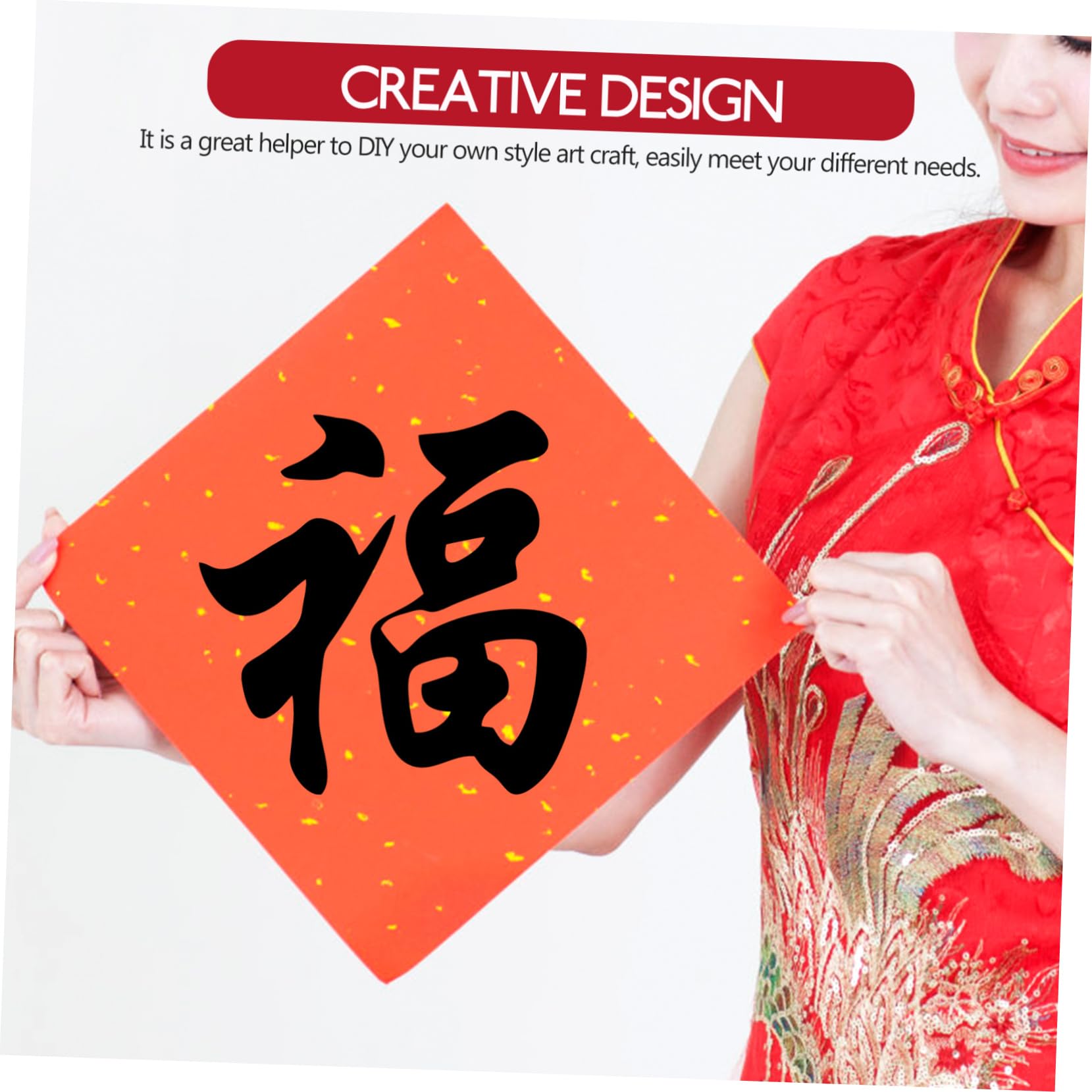 Lurrose 4pezzi Stencil Per Capodanno Template Decorativo Per Artistici Hollow-out Per Decorazioni e
