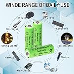 1.2v AA Taille 900mAh NIMH Batterie Manor House,Double une batterie solaire rechargeable pour les lumières solaires extérieures, lumière de poste, souris sans fil, alarme(12 Nombres)