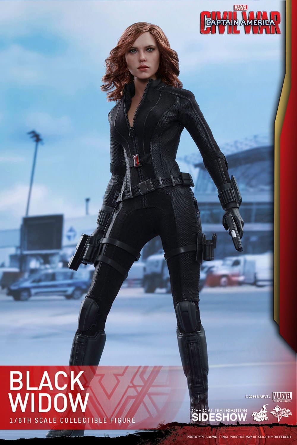 Hot Toys Marvel Captain America Civil War Black Widow 1/6 Scale Figure