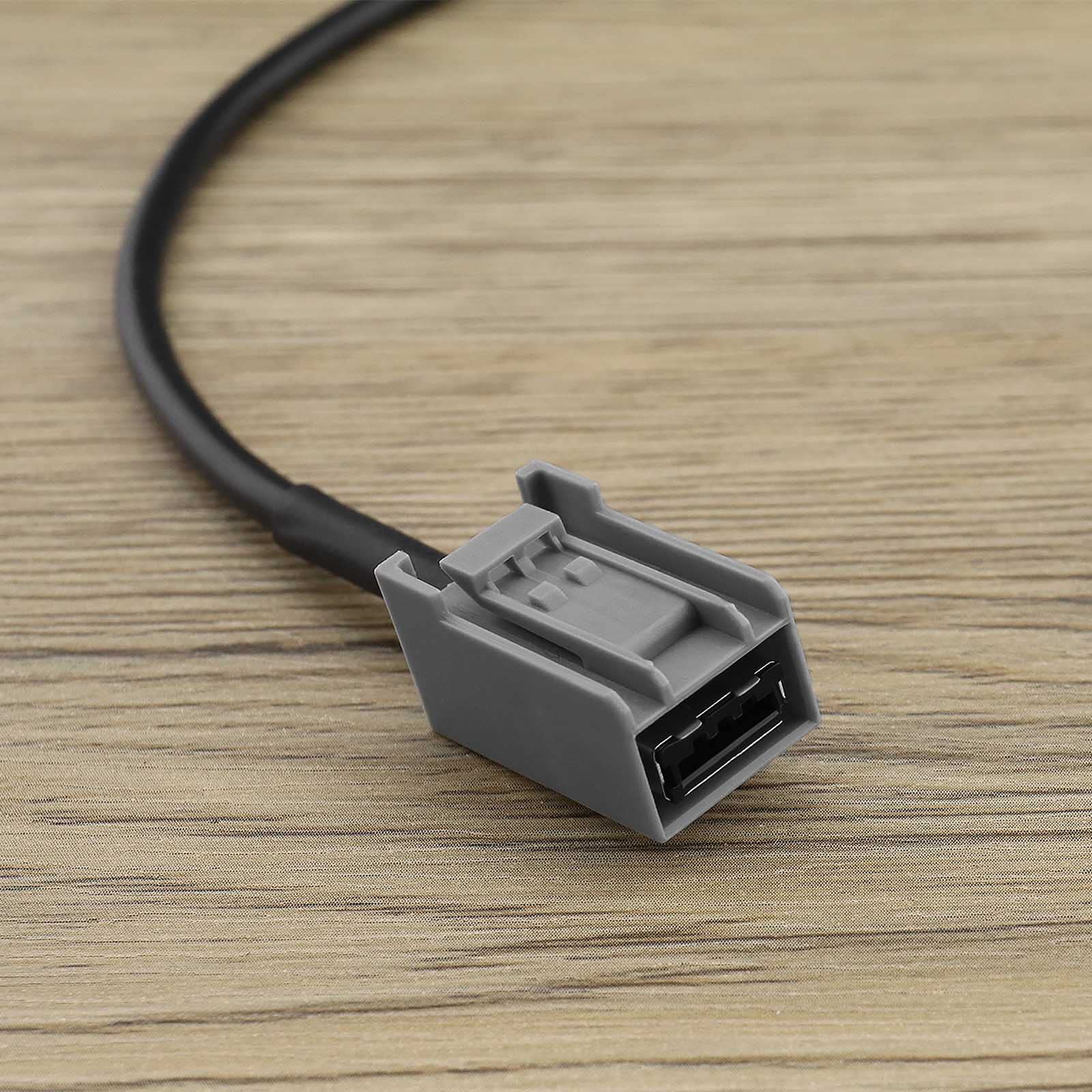 ECSiNG Zamiennik Kabla Adaptera USB Kompatybilny z Honda CIVIC/JAZZ/CR-V/CRZ/Costa/Account/Odyssey/Crosstour/Insight/Legend AUX