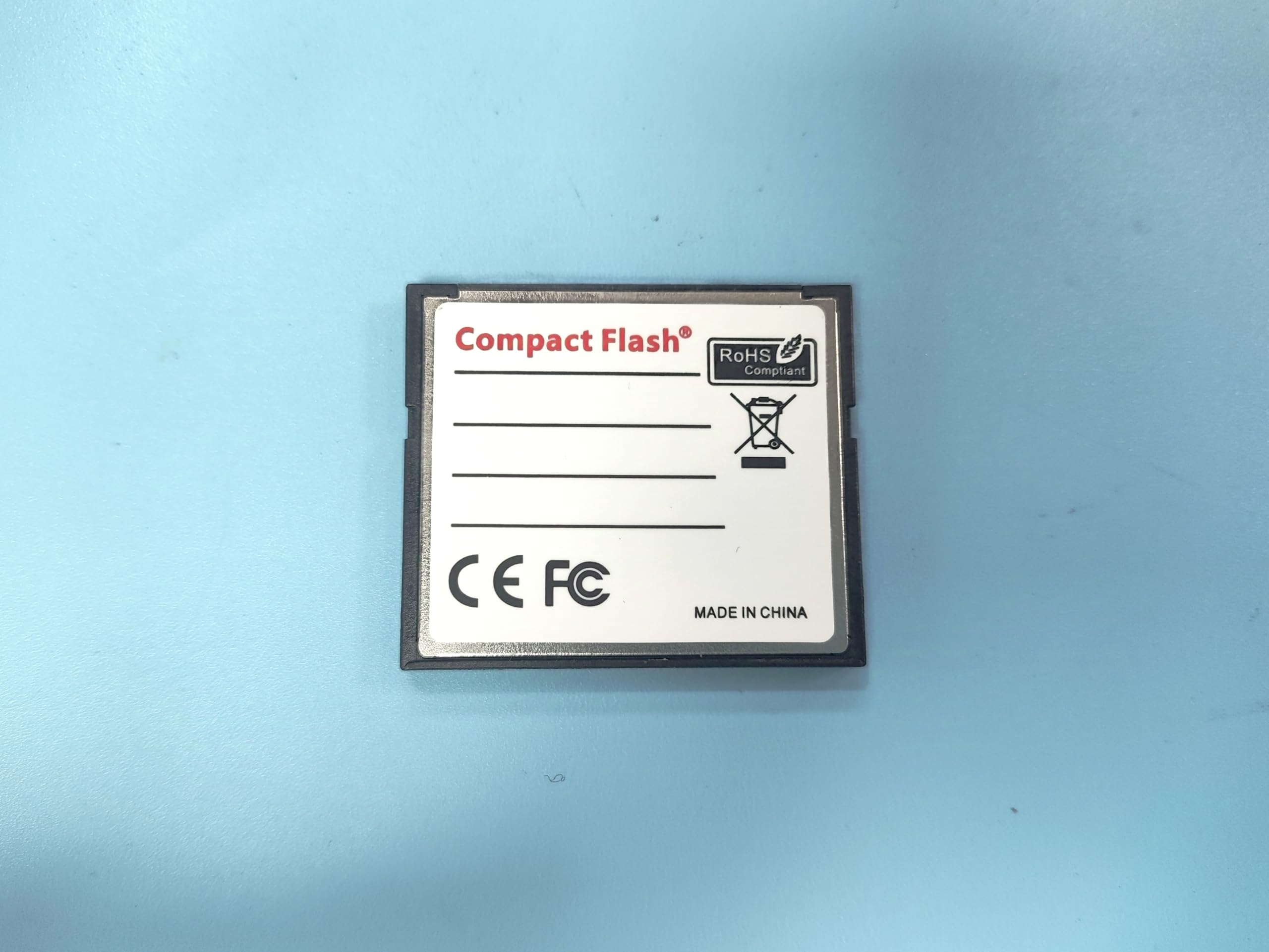 Carte mémoire flash compacte CF 64MB