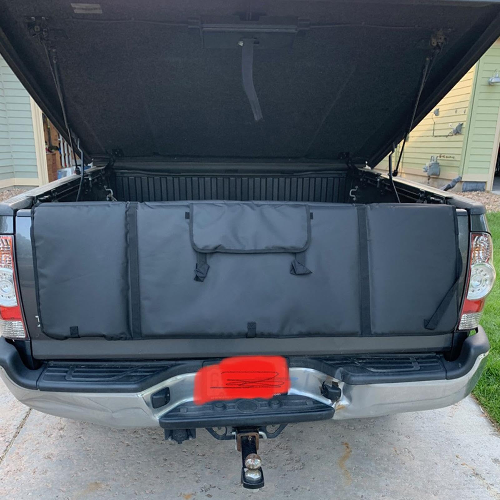 Schutzpolster Für Pickup, Outdoor-Heckklappenpolster, Heckklappen-Fahrradpolster, Fahrradträger-Abdeckung Für Pickup-Trucks-Outdoor-Heckklappenpolster, LKW-Ladefläche, Auto- -Träger Für Die Beladun