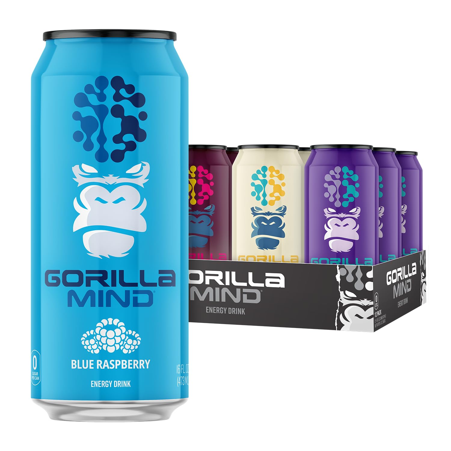 Amazon.com : Gorilla Mind Energy Drink | Unmatched Energy