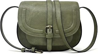 Crossbody Shoulder Saddle Handbags Leather