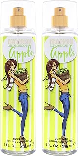 Delicious All American Apple by Gale Hayman for Women - 8 oz Body Mist -Pack of 2