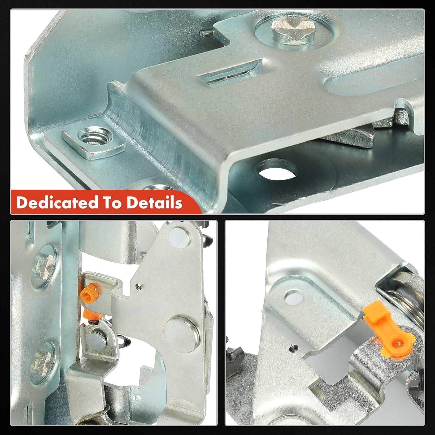 A-Premium Front Right Passenger Side Door Lock Actuator Compatible with Jeep Wrangler 1991-1995, with Full Door