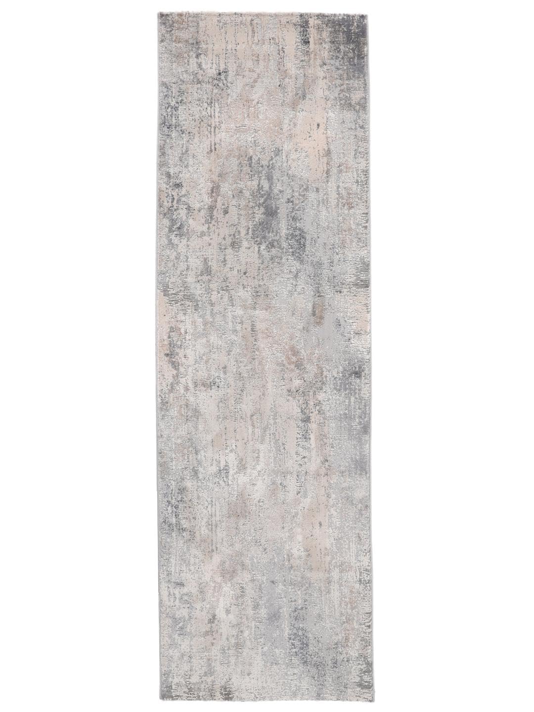 RugVista Ritz Teppich, 80 x 250 cm, Hell Grau