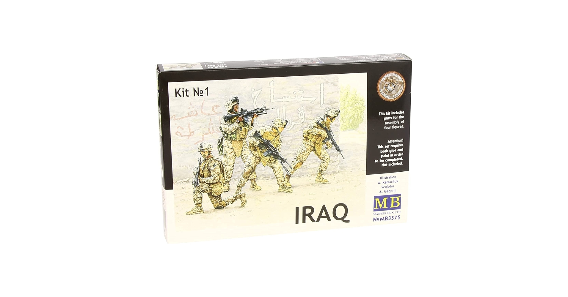 アメリカ海兵隊セット（ほぼ本物） 現用アメリカ海兵隊 フィギュアセット (プラモデル) - ホビー