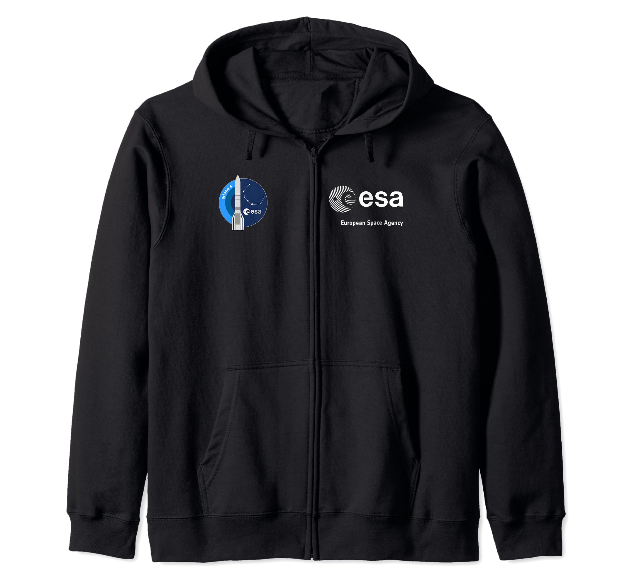 Sweatshirt ESA Mission Ariane 6 - Collection Officielle Agence Spatiale Européenne - Fusée Patch Brodé - 7