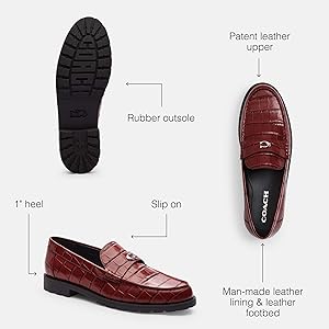 COACH Womens Jocelyn Backless Loafer