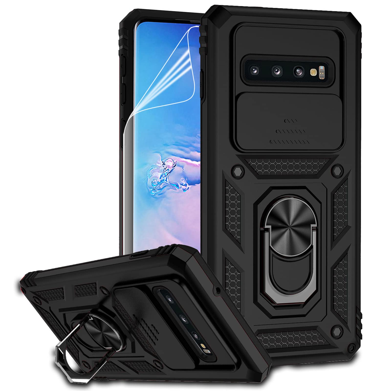 Samsung Galaxy S10+ ケース付き Amazon.com: for Samsung Galaxy S10 Plus Case with Camera Lens