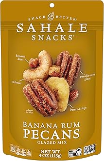 - Glazed Mix, Banana Rum Pecans, 24 Ounce