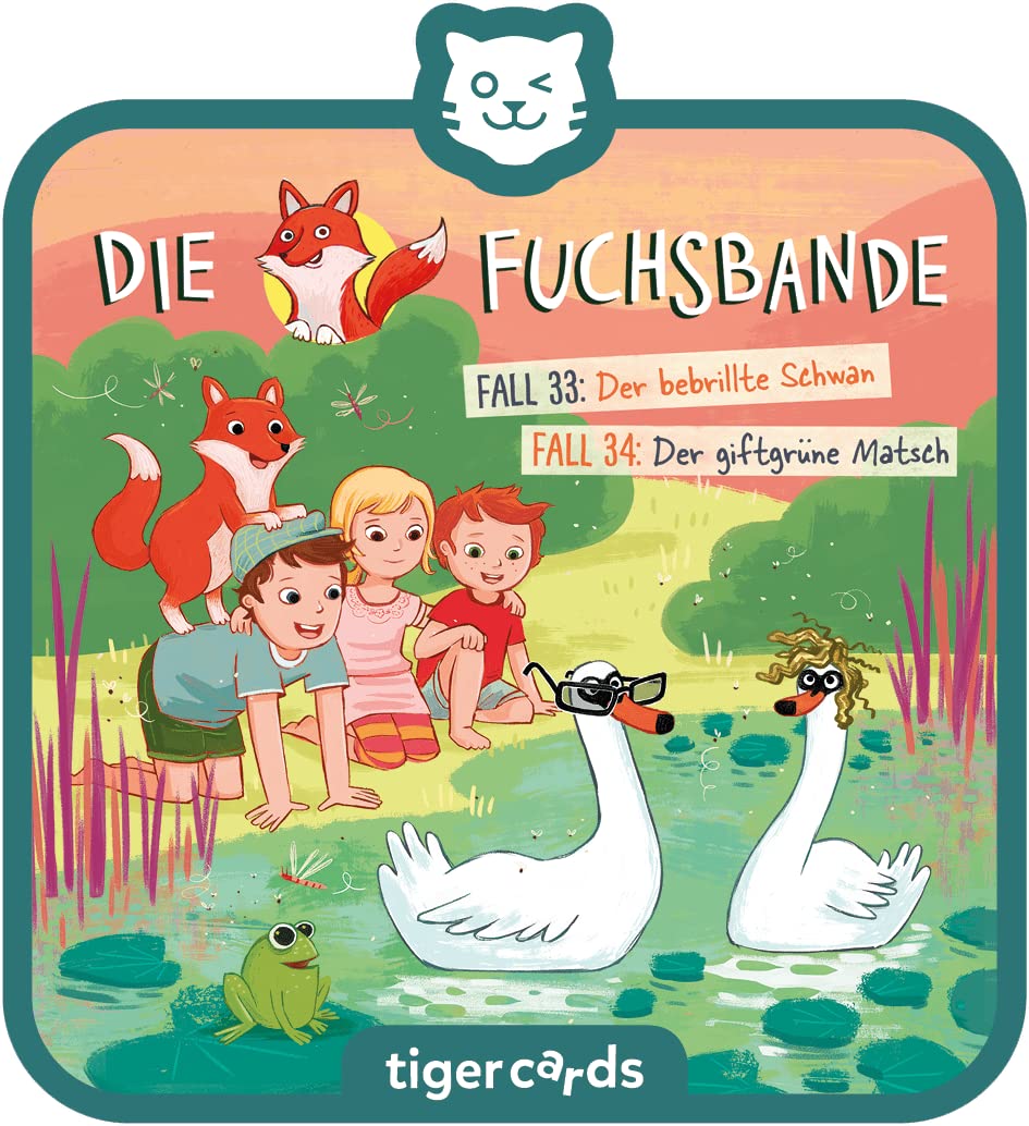 tigercard - Die Fuchsbande - Der bebrillte Schwan / Der giftgrüne Matsch
