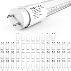 Sunco 50 Pack T8 LED Bulbs 4 Foot Tube Light Bulbs Ballast Bypass 48 Inch Fluorescent Replacement 2200