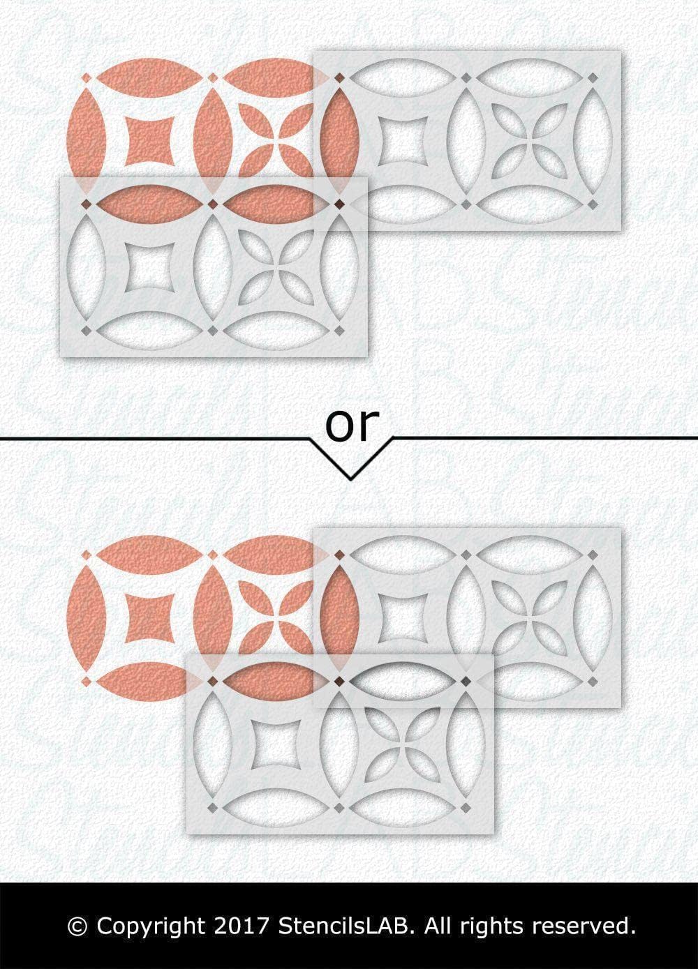 Mosaic Extra Large Wall Stencil Large Pattern Philippines Ubuy