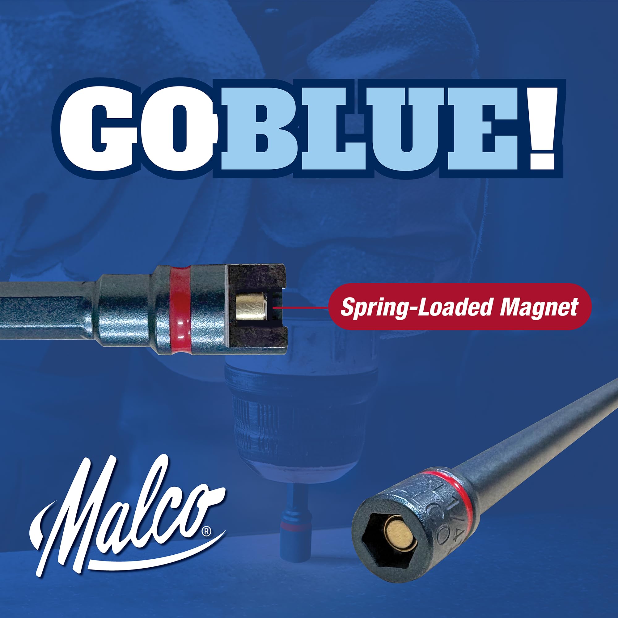 Malco GoBlue Hex Drivers, 1/4