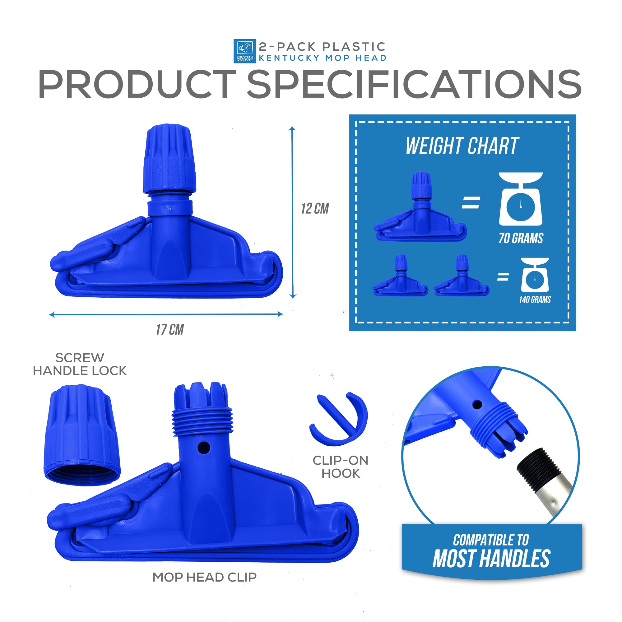 Manico In Plastica Per Scopa In PBT | IPC - Foto 9
