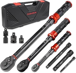 9PCS Torque Wrench Set - Adjustable, Precision