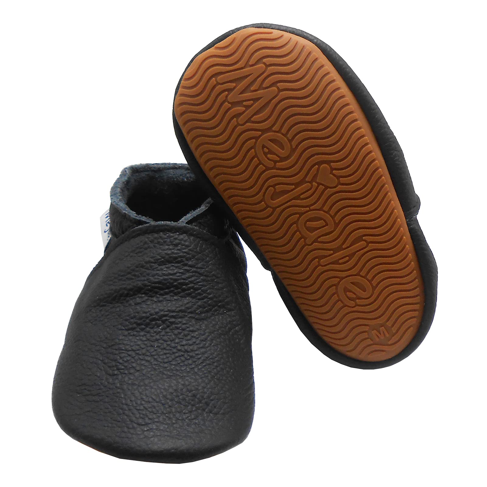 Mejale Baby Rubber Sole Shoes Boy Girl Infant Crawling Toddler
