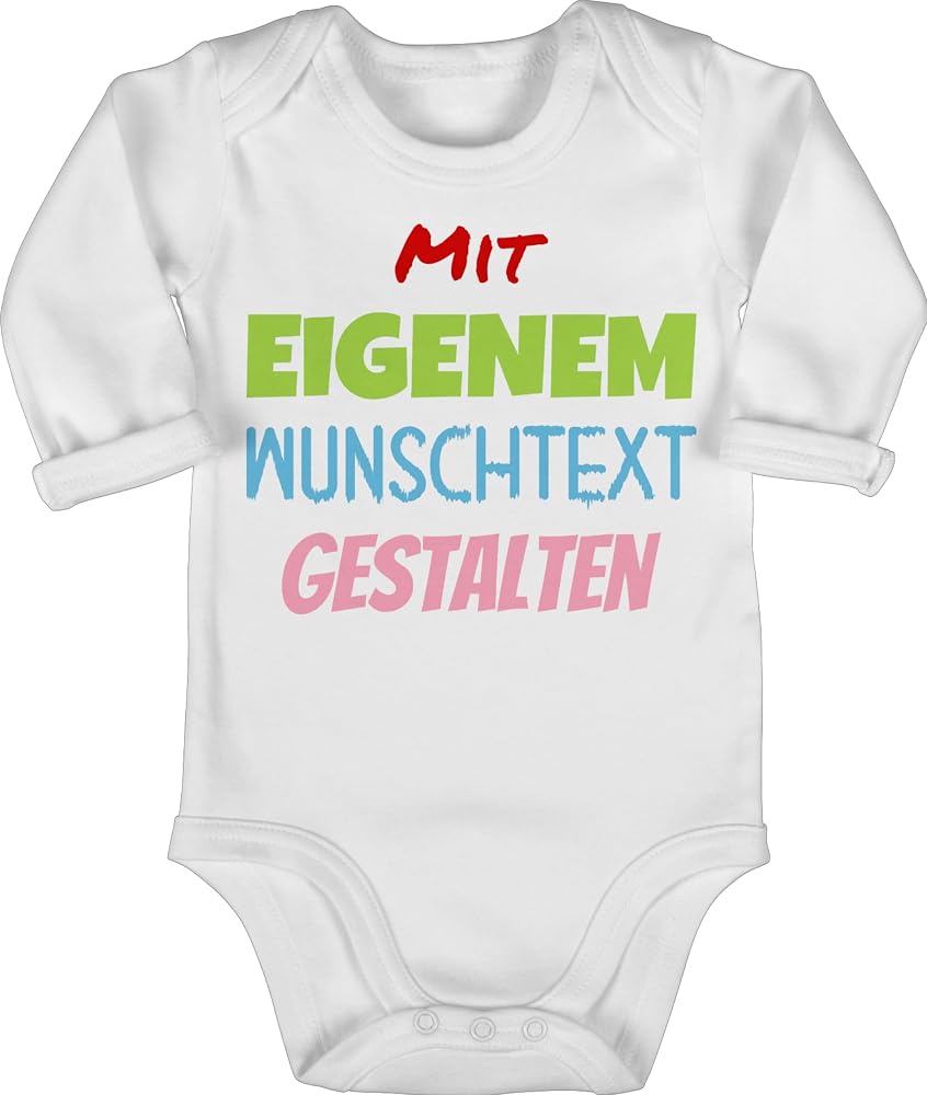 Shirtracer Baby Body Personalisiert - Mit Eigenem T Produktbild-Vorschau 2