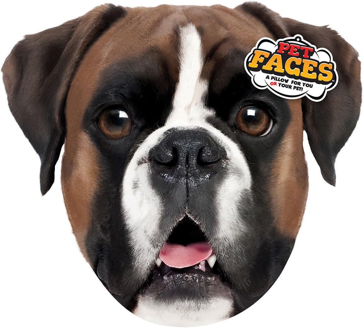 Pet Faces Boxer Pillow
