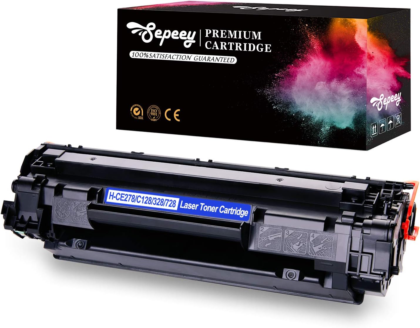 Amazon.com: Sepeey 128 - Cartuchos de tóner compatibles para Canon 128  (alto rendimiento, 1 negro), uso con Canon ImageClass D530 D550 MF4770n  MF4880dw MF4890dw MF4570dn MF4450 MF4570dw FAXPHONE L190 L100 : Productos  de Oficina