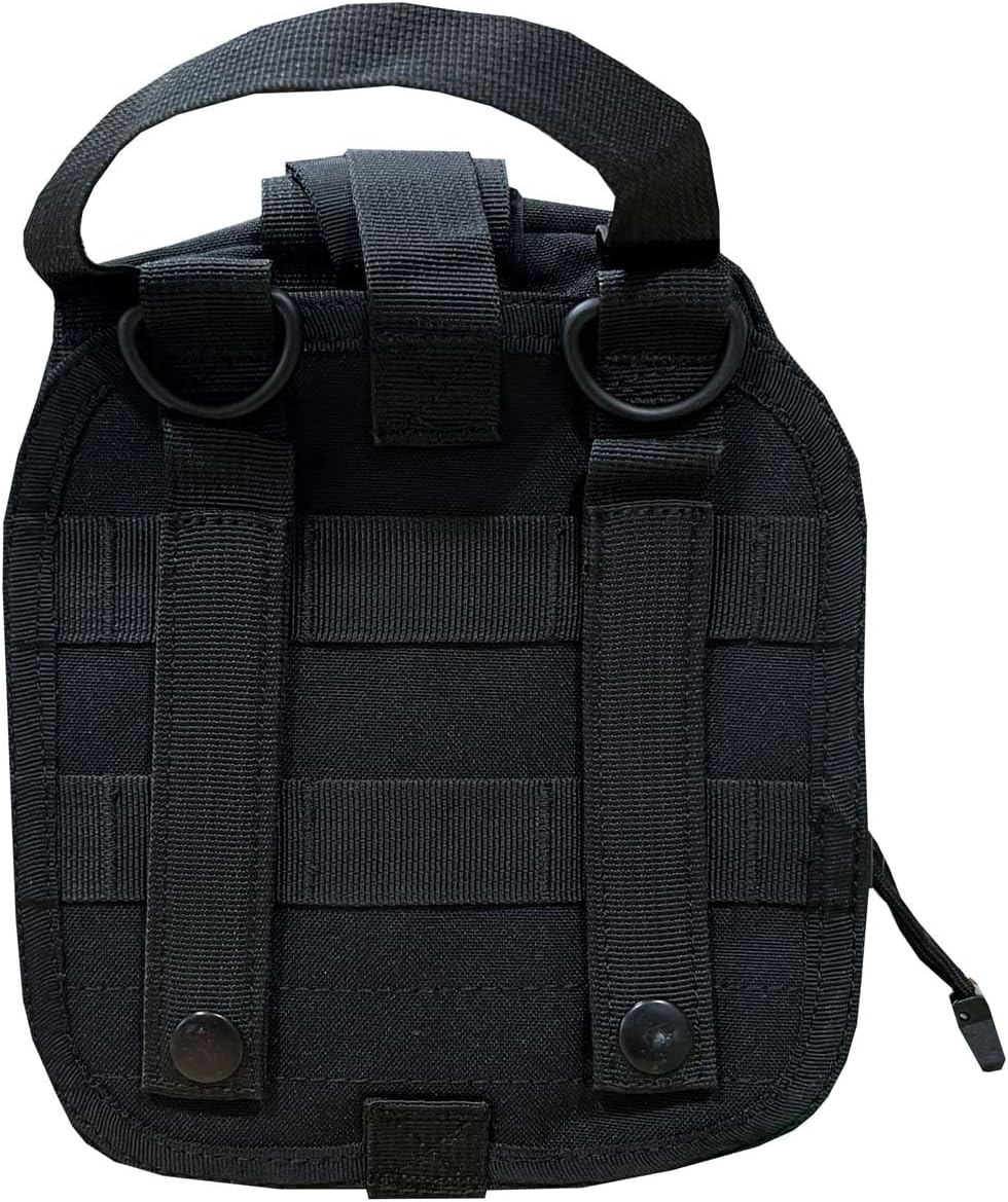 Amazon.com : Rescue Essentials IFAK Rip-Away Pouch (Black) : Sports ...