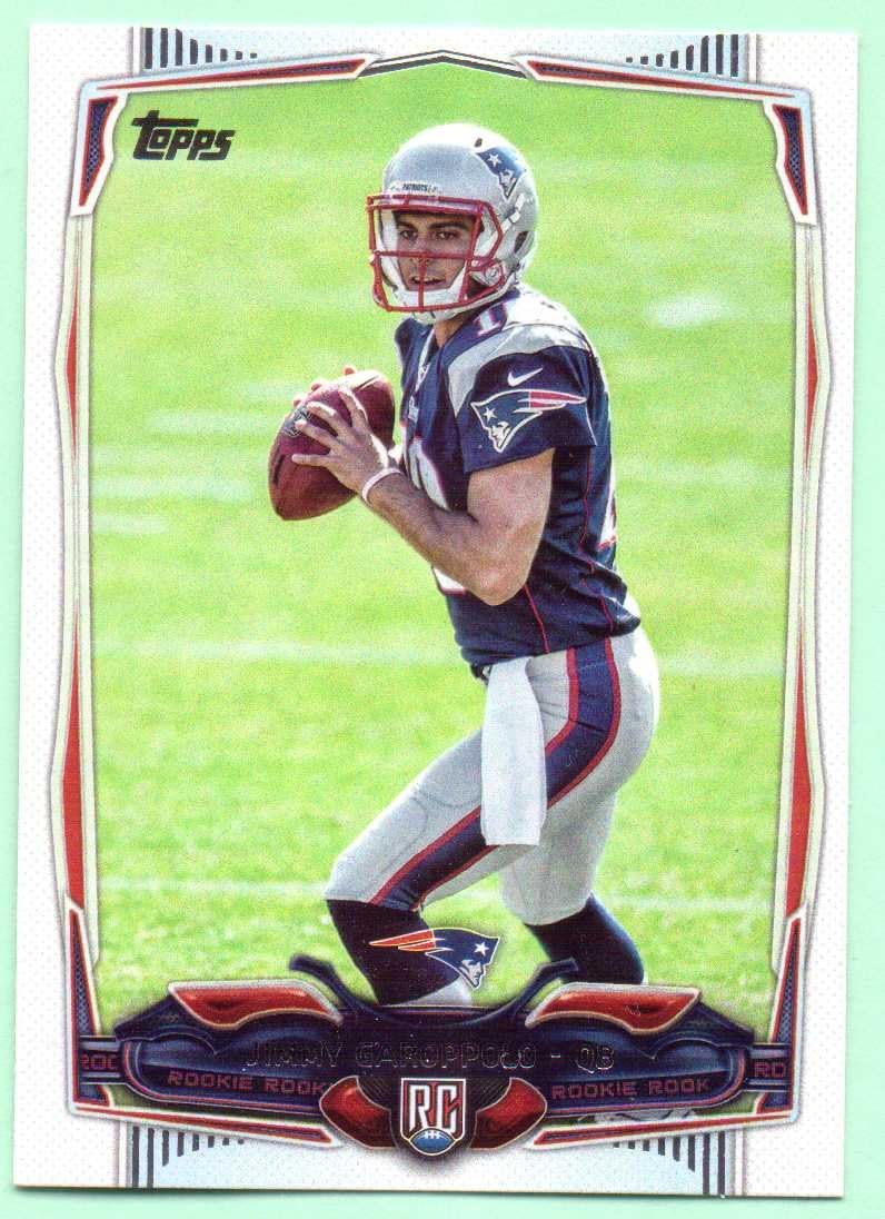 Jimmy Garoppolo 2014 Topps Rookie #432A - New England Patriots