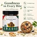 Dry Fruits & Seeds Laddu 200g - 11 Superfoods (7 Dry Fruits + 4 Seeds incl. Anjeer, Akhrot, Pumpkin) | No Added Sugar, Desi Cow Ghee, No Preservatives | Healthy Energy Ladoo - MYSTIC BITE gallery image