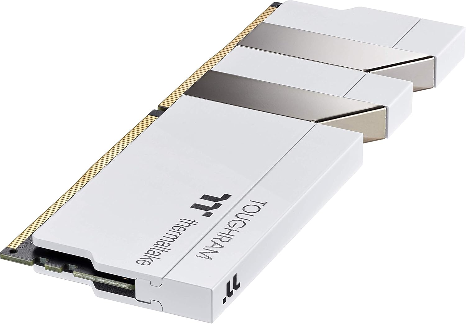 Thermaltake TOUGHRAM White DDR4 4400MHz C19 16GB (8GB x 2) Memory Intel XMP 2.0 Ready with Real-Time Performance Monitoring Software R020D408GX2-4400C19A