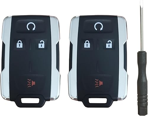 Miniatura 7 de Carcasa de repuesto para llavero GMC Sierra Chevrolet Silverado 1500 2500 3500 2014 2015 2016 2017 2018 2019 2020 GMC Canyon Chevy Colorado