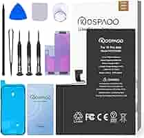 Amazon | KOSPAOO for iPhone 14 Pro Max バッテリー 交換 大