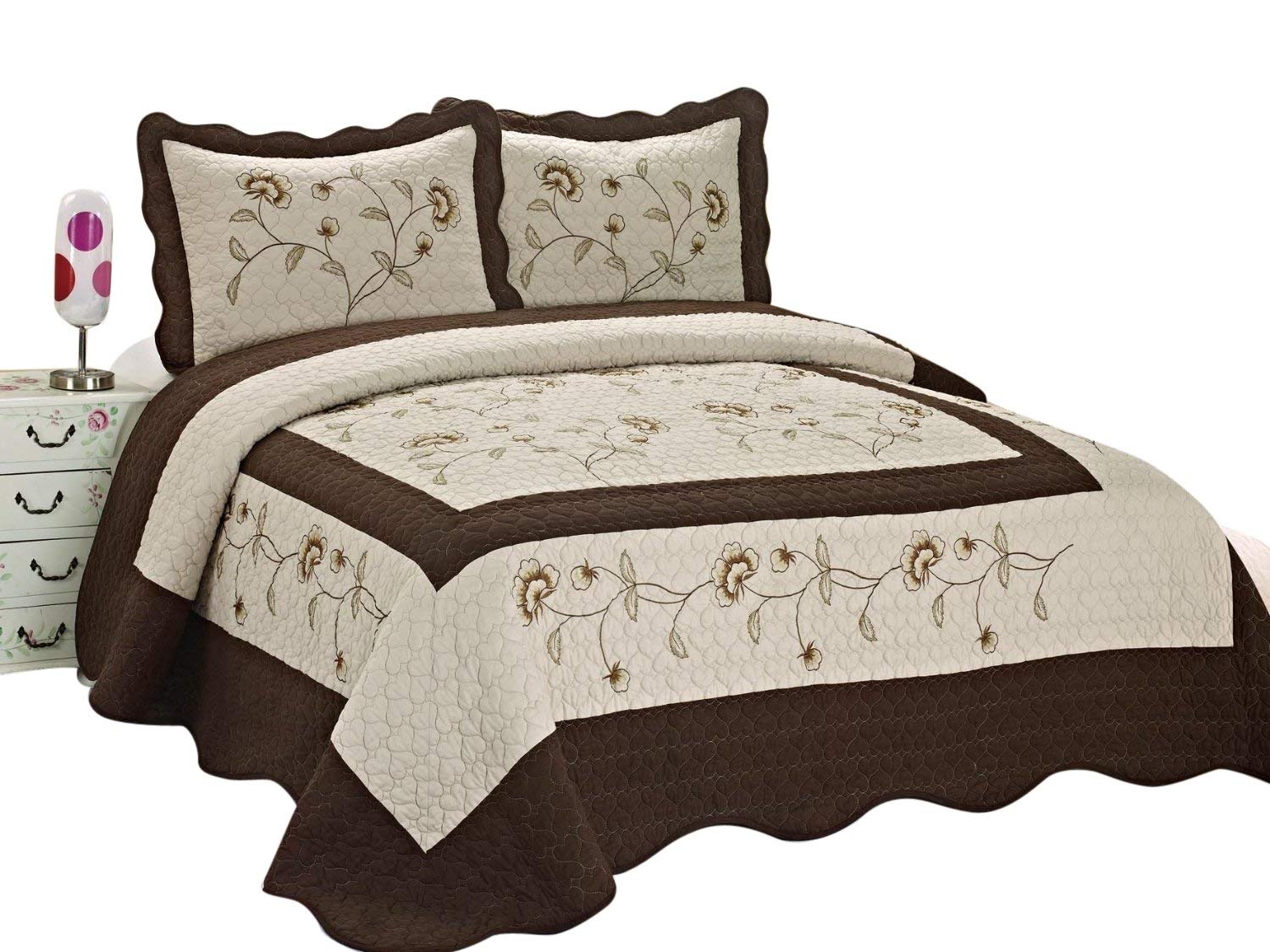 Embroidery Bedspread EMBROIDERY & ORIGAMI