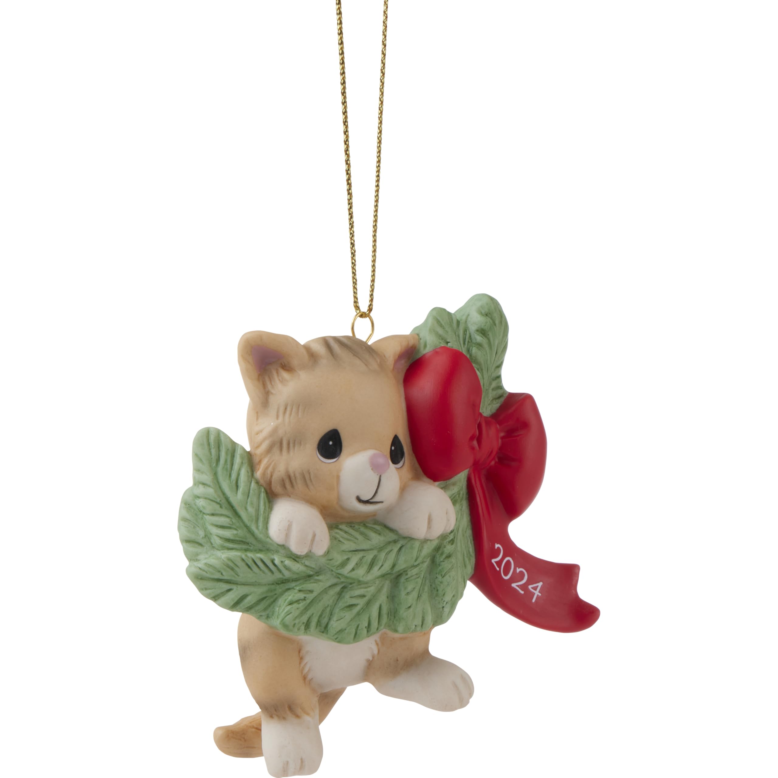 Amazon.co.jp: Precious Moments 2024年 猫 オーナメント | Hang