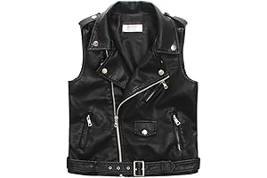 Toddler Leather Waistcoat: An Epitome of Cool and Comfort